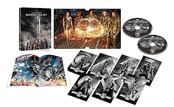 【限定】ジャスティス・リーグ:ザック・スナイダーカット スチールブック仕様  (4K ULTRA HD) (3,000セット限定)(中古:未使用・未開封)の通販は