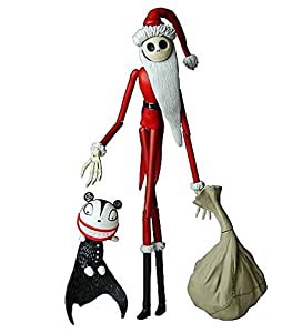 Nightmare Before Christmas Santa Jack Skellington Figure by JUN PLANNING [並行輸入品](中古品)