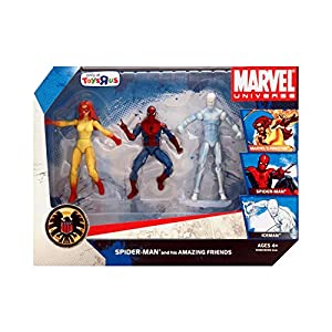 Marvel Universe 3 3/4  Exclusive Action Figure 3-Pack Spider-Man and His Amazing Friends ((中古品)の通販はその他フィギュア