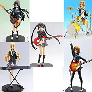 けいおん!! SQフィギュア 平沢唯・秋山澪・田井中律・琴吹紬