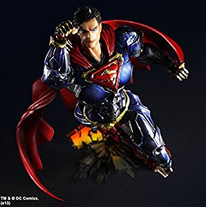 DC Comics VARIANT PLAY ARTS改 スーパーマン(PVC塗装済みアクションフィギュア)(中古品)