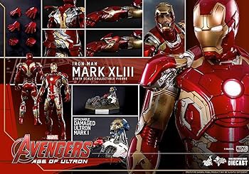 ムービー・マスターピース DIECAST アベンジャーズ/エイジ・オブ・ウルトロン アイア (中古品)