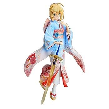 Fate/stay night[Unlimited Blade Works] セイバー 晴着ver. 1/7 完成品フィギュア ( (中古品)