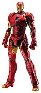 RE:EDIT IRON MAN #08 Shape Changing Armor ノンスケールPVC&ABS&ダイキャスト製塗装済み可動フィギュア(中古品)