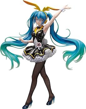 初音ミク Project DIVA Arcade 初音ミク マイディアバニーVer. 1/4スケール PVC製 塗 (中古品)