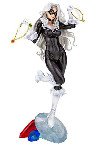 MARVEL美少女 MARVEL UNIVERSE ブラックキャット Steals Your Heart 1/7 完成品フィギ(中古品)