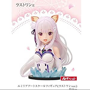 Re:ゼロから始める異世界生活 夢見る、未来の物語一番くじ リゼロ 夢見る ラストワン賞 エミリア アートスケールフィギュア(中古品)の通販は