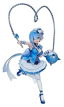 絵夢トイズ Re:ゼロから始める異世界生活 レム 魔法少女ver. 1/7スケール PVC・ABS製 (中古品)