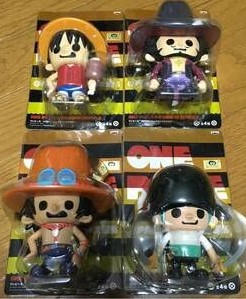 ワンピース ソフビフィギュア6インブリスター パンソンワークス VOL6 全4種セット 小 (中古品)の通販は