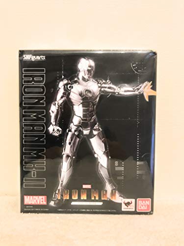 S.H.Figuarts アイアンマン マーク2 ABS、PVC、ダイキャスト 可動フィギュア(中古:未使用・未開封)の通販は