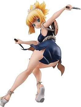 【限定販売】ギャルズシリーズ Dr.STONE コハク 完成品フィギュア(中古品)