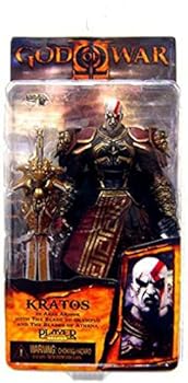 NECA God of War 2 Video Game Action Figures Series 1 Kratos with Ares Armor [Version 2](中古:未使用・未開封)