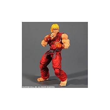 SUPER STREET FIGHTER IV ARCADE EDITION PLAY ARTS改 ケン(PVC塗装済みアクションフィギュア)(中古:未使用・未開封)