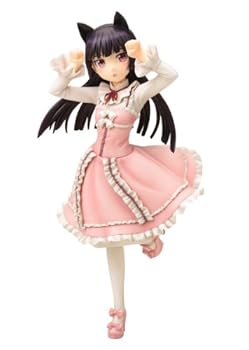 コトブキヤ 俺の妹がこんなに可愛いわけがない。 黒猫 -Sweet Lolita- 1/7スケール PVC塗装済み完成品(中古:未使用・未開封)