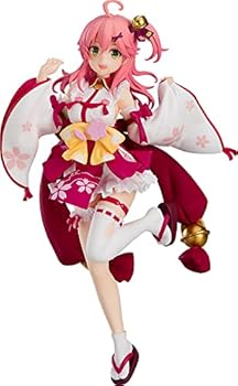 POP UP PARADE ホロライブプロダクション さくらみこ ノンスケール プラスチック製 塗装済み完成品フィギュア(中古:未使用・未開封)