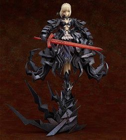 Fate/stay night セイバー・オルタ huke コラボパッケージ 1/7 完成品フィギュア(GOOD(中古:未使用・未開封)