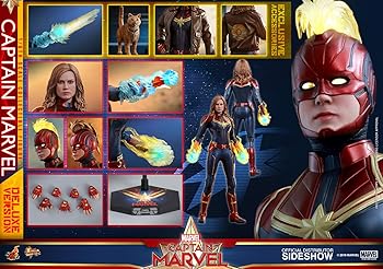 ムービー・マスターピース『キャプテン・マーベル』1/6スケールフィギュア キャプテン・マーベル［ボーナスアク (中古:未使用・未開封)