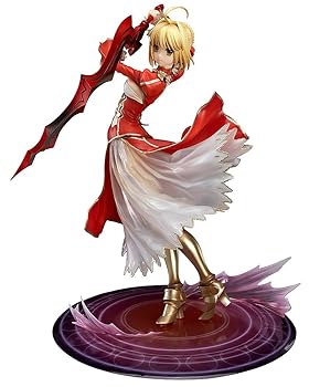 Fate/EXTRA セイバーエクストラ 1/7スケール ATBC-PVC製 塗装済み完成品フィギュア 再(中古品)