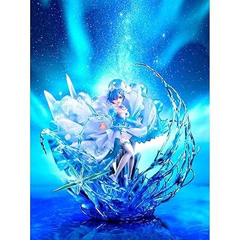 Re:ゼロから始める異世界生活 レム Crystal Dress Ver. 1/7スケール 塗装済み完成品フ(中古品)