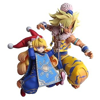 聖剣伝説3 トライアルズ オブ マナ ブリングアーツ ケヴィン&シャルロット PVC製 塗装(中古品)