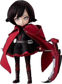 グッドスマイルカンパニー Harmonia humming RWBY 氷雪帝国 ルビー ローズ 布&磁石&プラスチック製 塗装済み可動(中古:非常に良い)