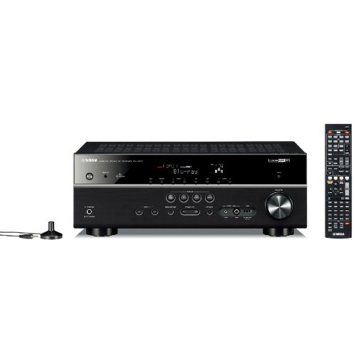 YAMAHA 7.1ch AVレシーバー RX-V573(B) ブラック RX-V573B(中古品)