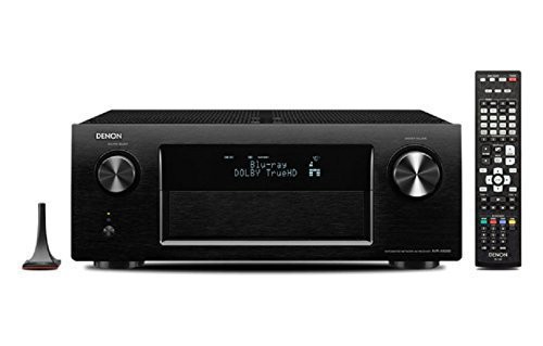 Denon AVサラウンドレシーバー 7.2ch AirPlay/ネットワーク 4K対応 ブラッ (中古品)