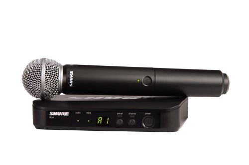 SHURE ボーカル ワイヤレスシステムセット BLX24J/PG58-JB 【国内正規品】(中古品)