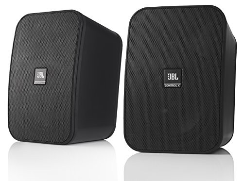 JBL CONTROLX 2ウェイコンパクトスピーカー ブックシェルフ型/ペア ブラッ (中古品)