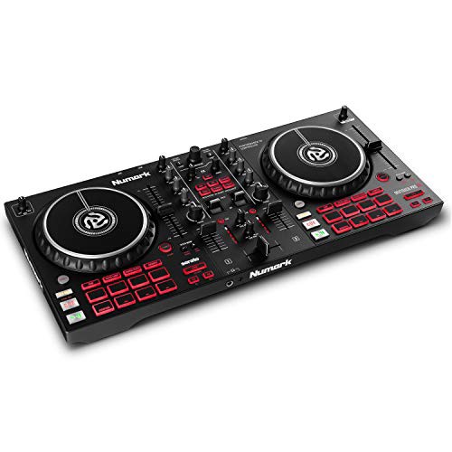 Numark DJコントローラー 2デッキ タッチセンサー搭載ジョグホイール Serat(中古品)