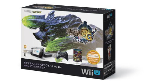 モンスターハンター3 (トライ)G HD Ver. Wii U プレミアムセット【メーカー生産終了】(中古品)