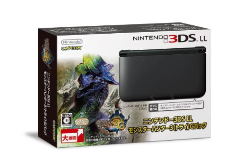 海外注文 ニンテンドー3DS LL モンスターハンター3(トライ)Gパック