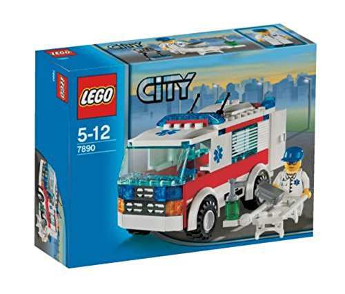 レゴ (LEGO) シティ 救急車 7890(中古:未使用・未開封)