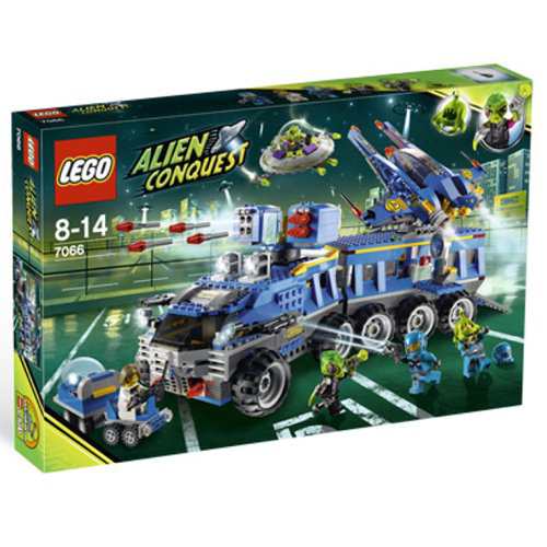 レゴ　7066　エイリアン・コンクエスト - 地球防衛本部 LEGO Alien Conquest - Earth (中古:未使用・未開封)