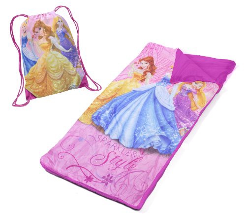 ディズニー・プリンセス キャンプ・アウトドア シュラフ（寝袋・寝具・子供・キッズ・(中古:未使用・未開封)の通販は