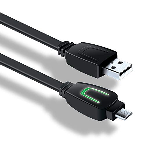 dreamGEAR XBOX ONEのためのLEDマイクロUSB充電ケーブル? ブラック(中古:未使用・未開封)の通販は 6,331円