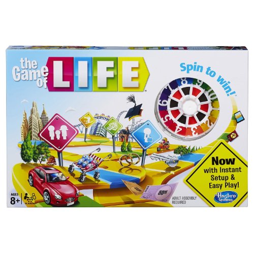 THE GAME OF LIFE 英語版 人生ゲーム 新バージョン　☆遊びながら、楽しく英語レッス (中古:未使用・未開封)の通販は