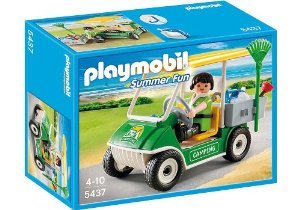 Playmobil 5437 Camping Service Cart with Ranger and Many Tool(並行輸入)(中古:未使用・未開封)の通販は 7,310円