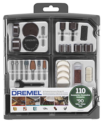 DREMEL ドレメル ロータリー アクセサリーキット 110ピース 並行輸入品 [並行輸入品](中古:未使用・未開封)の通販は 9,189円