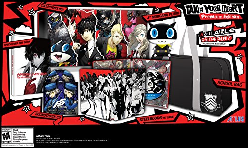 Persona 5 (Take Your Heart Prem Edt) (輸入版:北米) - PS4(中古:未使用・未開封)の通販は