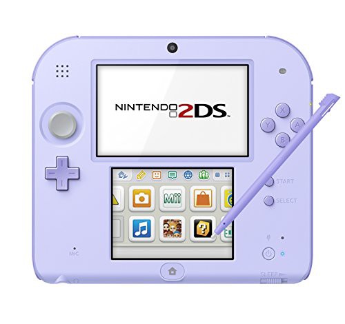 ニンテンドー2DS ラベンダー 3DSのソフトが遊べる(中古:未使用・未開封