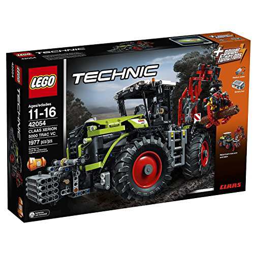 LEGO Technic 42054 CLAAS XERION 5000 TRAC VC Building Kit (1977 Piece)[並行輸入 (中古:未使用・未開封)