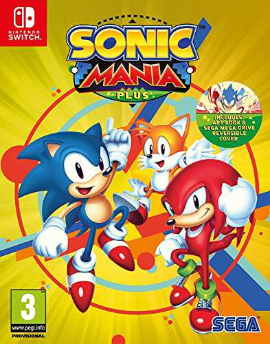 Sonic Mania Plus (輸入版:北米) - Switch(中古:未使用・未開封)