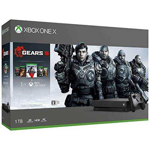 Amazon.co.jp: Xbox One X (Gears 5、Gears of War 1,2,3,4