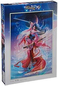 1000ピース ジグソーパズル 風雅~Heavenly blade~(49x72cm)(中古品)の通販は 9,180円