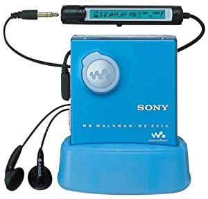 SONY MZ-E510 L MDウォークマン (ブルー)(中古品)