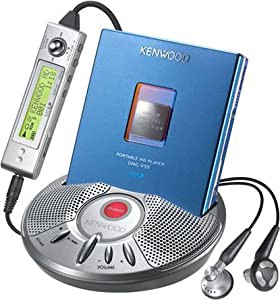 KENWOOD DMC-V55-L ポータブルMDプレイヤー ブルー(中古品)の通販は