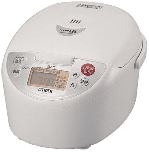 TIGER IH炊飯ジャー 「炊きたて」 アーバンホワイト 5.5合炊き JKD-R100-WU(中古品)