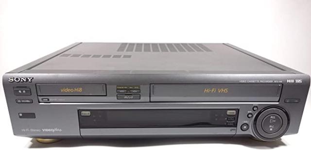 SONY Hi-Fi VHS ビデオカセットレコーダー WV-H4 SONY ビデオカセットレコーダー WV-H4 Hi8 VHS