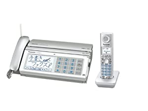 パナソニック おたっくす デジタルコードレスFAX 子機1台付き シルバー KX-PW821DL-S(中古品)の通販は